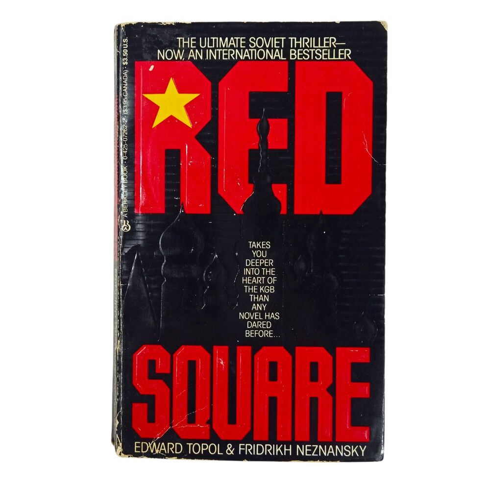 Red Square by Edward Topol & Fridrikh Neznansky Paperback 1984